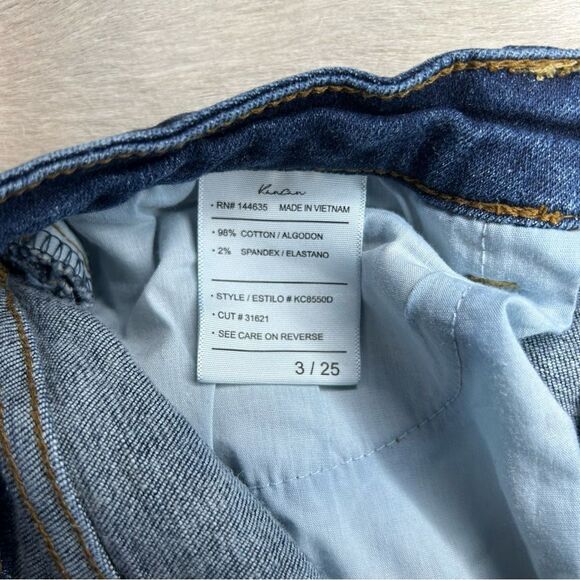 Kancan distressed mid rise skinny jeans women’s size 3 / 25 - Picture 7 of 7